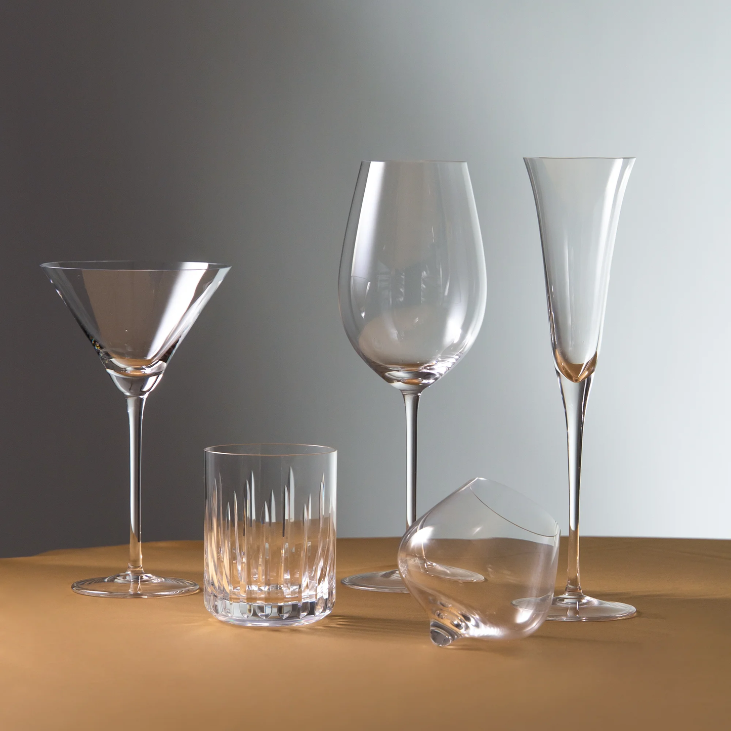 Jogo de Copos de Cristal