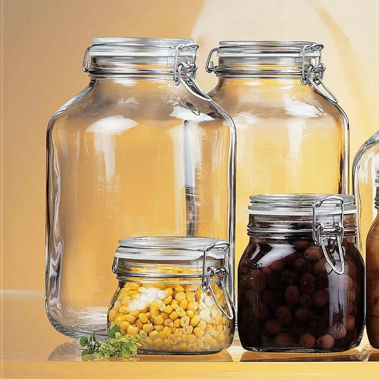 Kit de Potes de Vidro